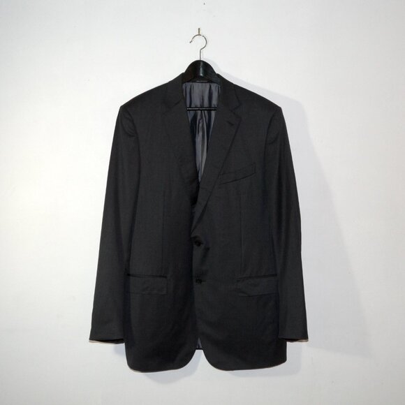 Ermenegildo Zegna MICCHA 221225 Mila Suit Jacket Dark Grey Micronsphere 46L 56L - Picture 1 of 16